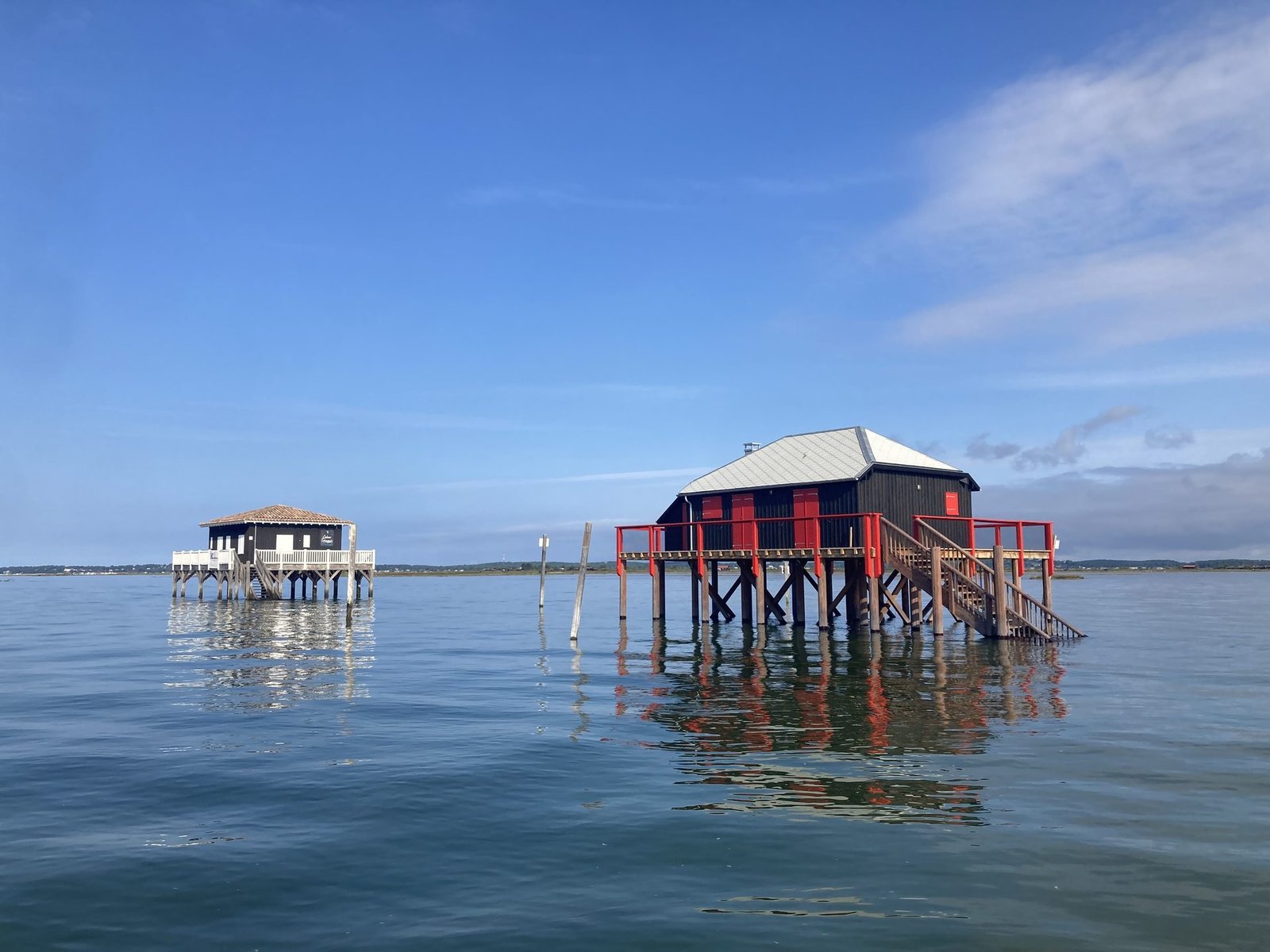 Les cabanes tchanquées de l'île aux Oiseaux